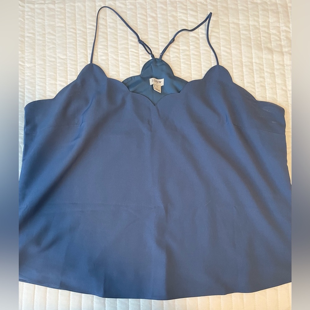 J. Crew Scalloped Camisole
